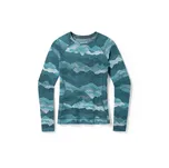 Dámské merino triko Smartwool twilight blue mountain scape Size: XS