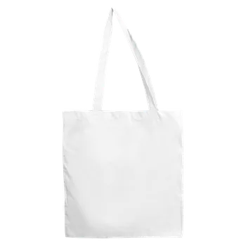 Printwear Plátěná taška s dlouhým uchem - Bílá