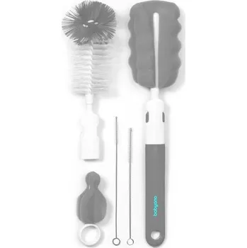 735/03 Sada kartáčků na boty a nehty BabyOno, šedá