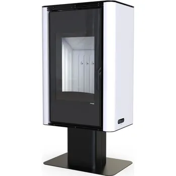 Krbová kamna Krbová kamna DEFRO HOME SOLUM TOP - bílá
