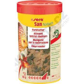 Krmivo pro rybičky Sera San Color Flakes 1000ml