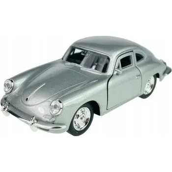 autíčko Welly Porsche 356B stříbrné 1:34-39