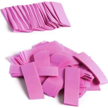Konfeta Tcm Fx pomalu padající obdélníkové konfety 55x18mm, růžové, 1kg