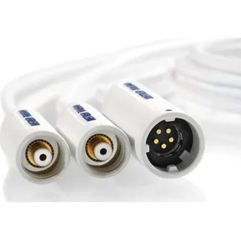 Audio kabel Propojovací kabel pro elektrody InLab s konektorovou hlavou MultiPin, Typ: MultiPin/DIN+RCA, Délka [m]: 1,2, k produktu: Propojovací kabel pro elektrody Mettler Toledo série InLab