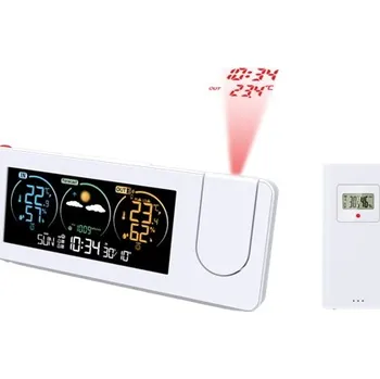 Budík JVD RB3538.2 bílá