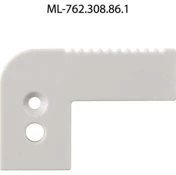 Průmyslové svítidlo MCLED Koncovka pro BE s otvorem stříbrná ML-762.308.86.1