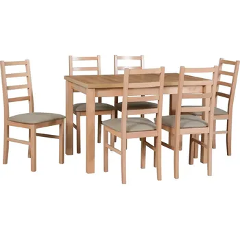 Jídelní set Jídelní set 6+1 Oskar Vyberte Tkaninu:: Tkanina 34, Vyberte Moření:: Napíšu do poznámky