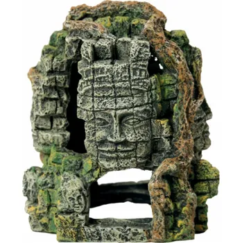 Dekorace do akvária Zolux ZOLUX Akvarijní dekorace 4 tváře malá