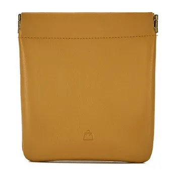 Elegantní peněženka z umělé kůže - Žlutá