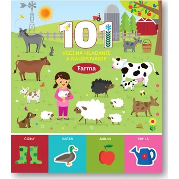 Bystrá hlava 101 vecí na hľadanie a nalepovanie Farma