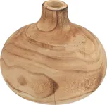 Hogewoning Dřevěná kulatá váza HW006