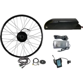 sada pohonu pro kolo Kit 250W + 20,4Ah Li-ion Shark, přední (ENA SHARK Sinwave řízení!)