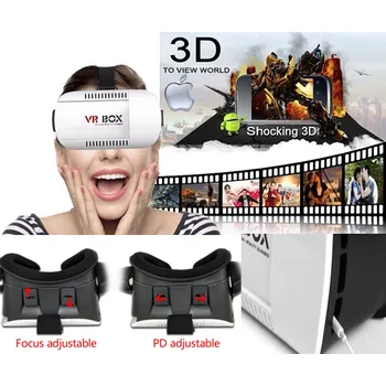 Mobilní telefon 3D Brýle pro virtuální realitu - VR BOX