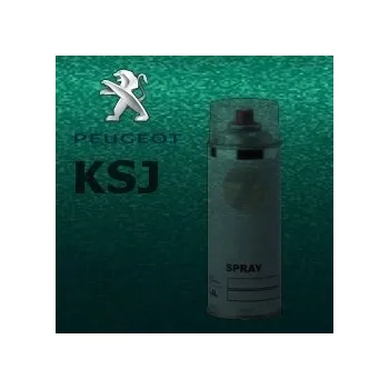 Autolak PEUGEOT KSJ VERT TIE BREAK/ISEO metalická barva Sprej 400ml