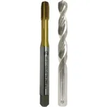 Sada tvářecí závitník M5 x 0,8 HSS + vrták 4,70 mm