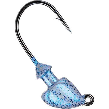 Rybářský háček Jigová hlavička Strike King Baby Squadron Blue Glimmer 8.8g 3ks
