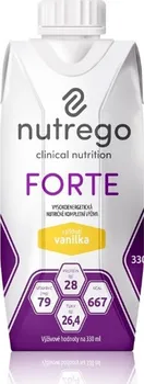 Speciální výživa Nutrego Forte vanilka 12x 330 ml