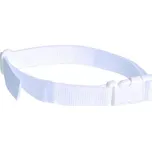 Dogtrace Tkaný řemen bílý 25 mm x 75 cm