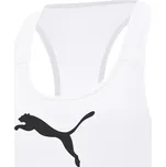 Dámská podprsenka PUMA MID IMPACT 4KEEPS GRAPHIC BRA PM 520306-52 WHITE XS