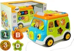 LEAN Toys Hudební autobus s projektorem…