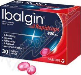 Ibalgin Rapid cps 400mg cps.mol.30