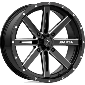 RC náhradní díl MSA Offroad disks M41 BOXER disk 18x7 4x137 112.1 ET10, Gloss black