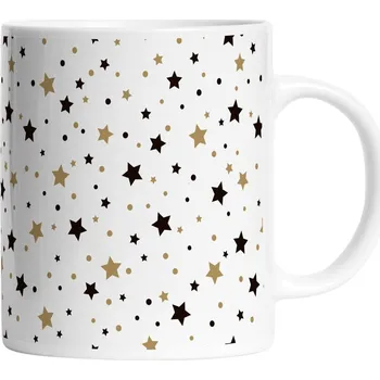 Bílý keramický hrnek s vánočním motivem 330 ml – Butter Kings ID_1586140