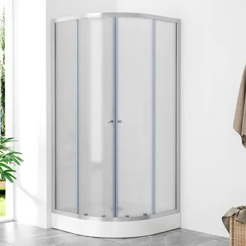 Sprchové dveře WellMall Point Lor 80 kout Grape chrom