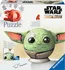 3D puzzle Ravensburger Puzzle Ball Star Wars Baby Yoda s ušima 72 dílků