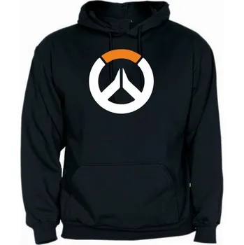 Pánská mikina mikina s kapucí OVERWATCH Černá M