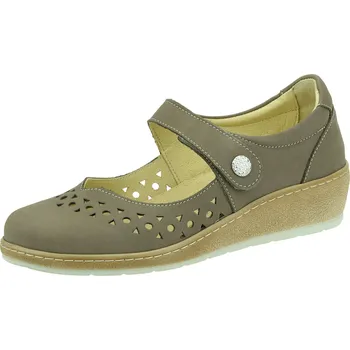 Dámské baleríny Elegantní pohodlné hnědé baleríny Rega Shoes F014 Velikost: 37