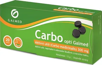 Přírodní produkt Galmed Carbo Opti 300 mg 20 tbl.
