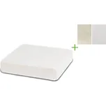 HomeLife Zvyšující podsedák ORTHEO 45 x 45 x 10 cm s náhradním povlakem