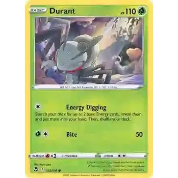 Sběratelská karetní hra Pokémon karta Durant 013/195 - Silver Tempest