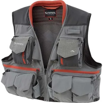 Rybářské oblečení Muškařská vesta Simms Guide Vest, Steel - vel. XL