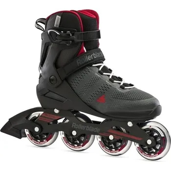 Kolečkové brusle Rollerblade Spark 84 Dark Grey Red, 42.5