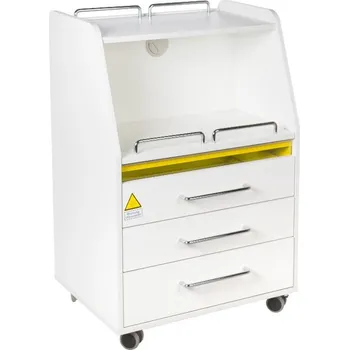 Kancelářský vozík Beauty system Kosmetická skříňka BD-T601 bílá