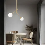 Designový lustr Xylona 30-100 cm zlatý