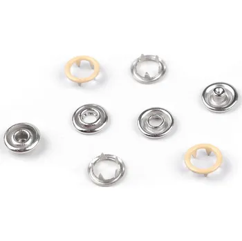 Knoflíky stiskací Roland Baby Ø10 mm na slabé látky, barevný lak