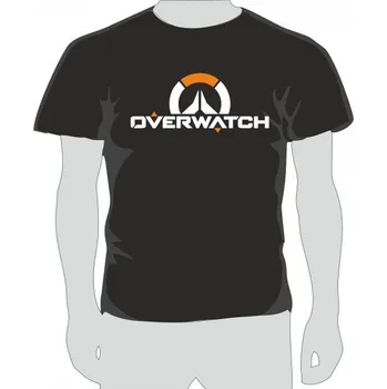 Pánské tričko pánské tričko OVERWATCH logo XL Bílá
