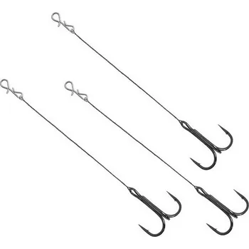 Delphin Náväzec Bomb Twisto RIGS Volfrám 15 kg 3 ks - #4 8 cm