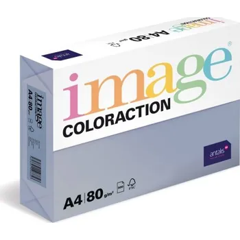 Papír pro tiskárny Barevný xerografický papír Image Coloraction 80 g / A4, středně modrá, balení 100 archů