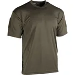 Mil-tec Tričko Miltec QD Zelené krátký rukáv L