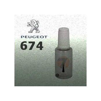 Autolak PEUGEOT 674 VERT ARGENTE metalická barva tužka 20ml