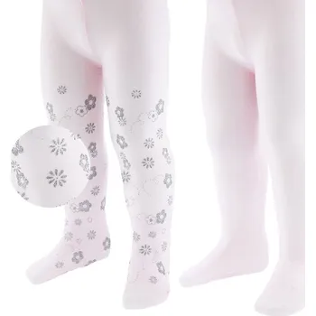 2 pack Dětské punčocháče silonky růžové 56/68