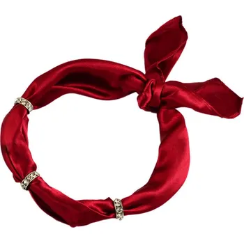 Šátek Šátek s bižuterií Sofia 245sof001-22 - vínový