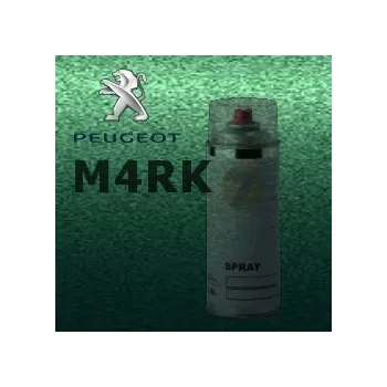 Autolak PEUGEOT M4RK VERT LIBELLULE metalická barva Sprej 400ml
