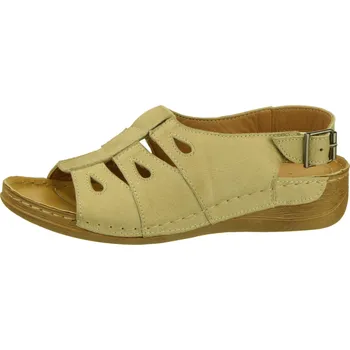 Dámské sandále Elegantní kožené sandály Rega Shoes X328 Velikost: 37