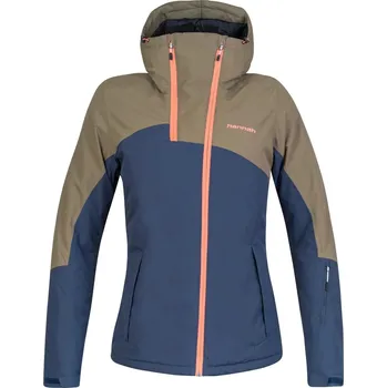 Dámská softshellová bunda Bunda Hannah Maky dámská Barva: burn olive/indigo, Velikost: 40
