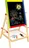 Bino Magnetická dřevěná oboustranná tabule s křídami a fixou 35 x 42 x 65 cm